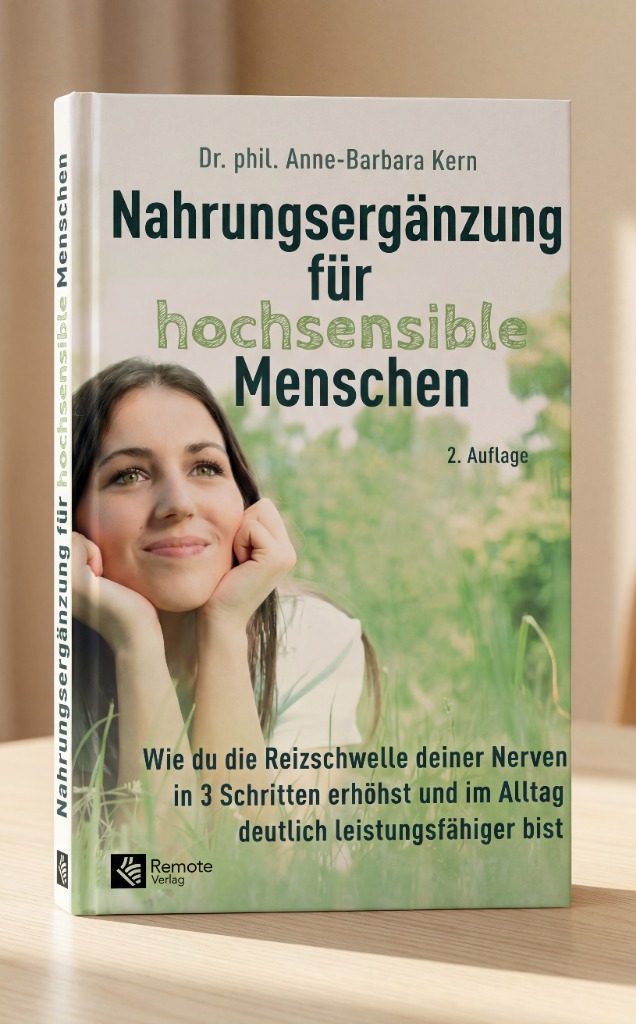 Buch: Nahrungsergänzung für hochsensible Menschen